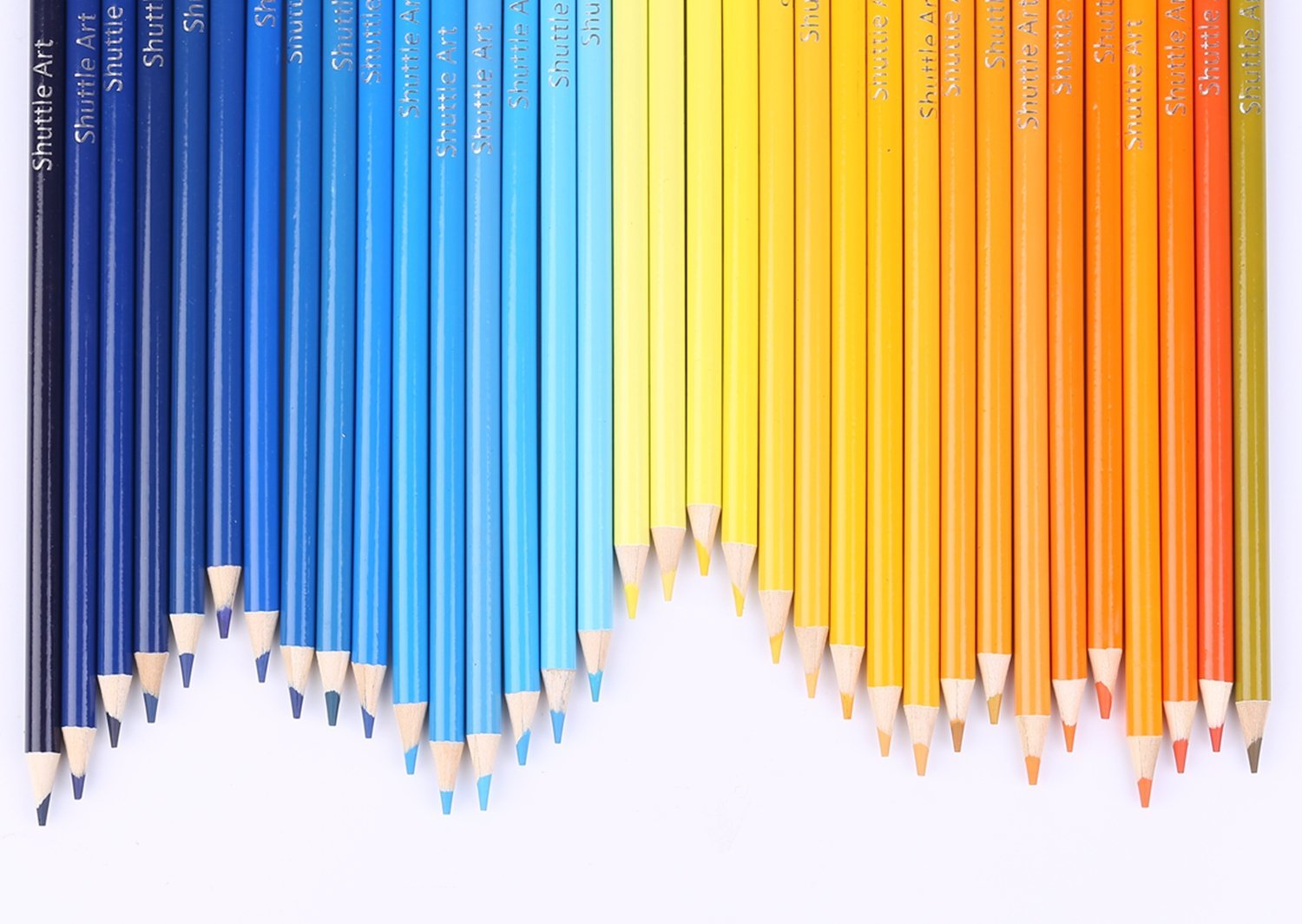 Shuttle Art 136 Colored Pencils Set for Adult Coloring Books
